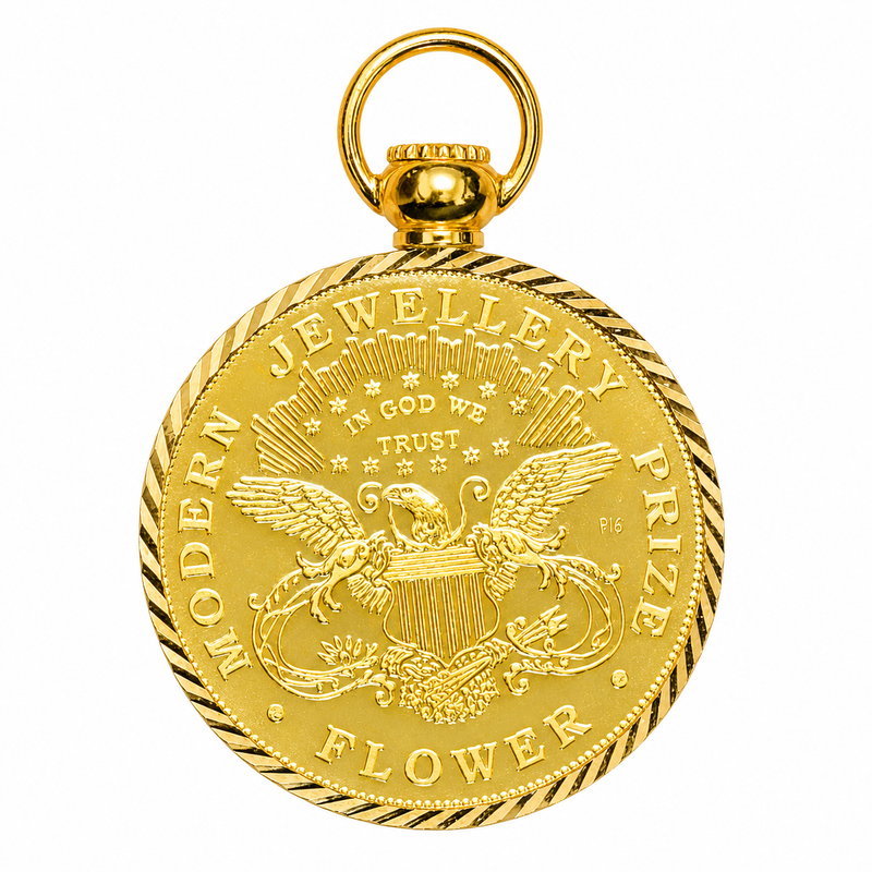 Lady Liberty Coin Pendant
