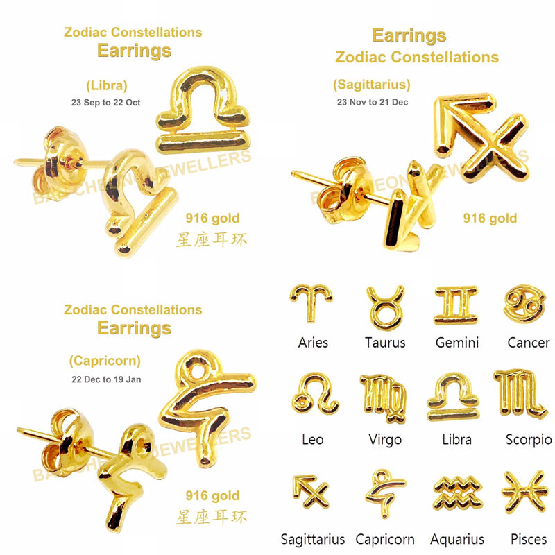 Astrology Earrings